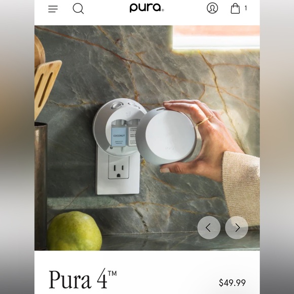 Pura 4 Smart Phone Scent Diffuser with “Anthropologie” scent included. - Picture 5 of 11